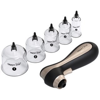 녹십자엠에스 시원엘 전동식부항기 충전용 자동부항기 부항컵 21pcs 세트, 1세트