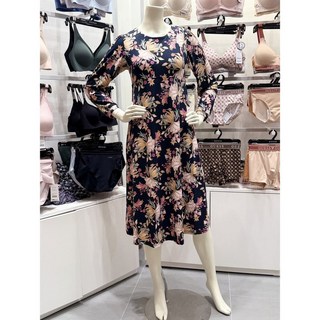 트라이엄프 부드러운 여성 플라워 잠옷 이지웨어 원피스TEWOP722NY 2745030