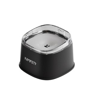 KIMPETS 寵物飲水機 循環過濾 低噪音 食品級材質 寵物飲水好選擇, 黑白色, 1個