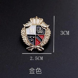 徽章 復古個性胸章 潮流胸牌 休閒金屬小別針 英倫時尚勛章配飾 K3WGT01A