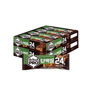 오리온 닥터유 프로 단백질바 크런치, 70g, 16개