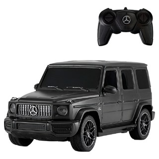 RASTAR 星輝 1:24 賓士 G63 遙控車 原廠授權 細節逼真 操作簡單, 黑色, 1個