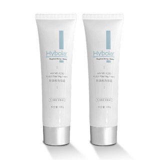 Hybolar 胺基酸洗顏霜 100g - 溫和潔淨 各膚質適用, 1個, 兩入