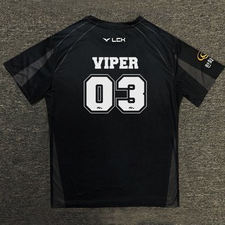 2025 한화 생명 제우스 바이퍼 피넛 hle 유니폼 반팔 티셔츠 반팔티