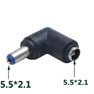 직각 DC 5.5 x 2.1mm 암 잭 - 3.5x1.35 4.0x1.7 5.5x2.1 6.3x3.0 6.0x4.4mm 수 커넥터, 02 A