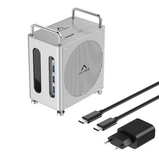 ACASIS 8合1 Dock 40Gbps Mac Mini M4 M.2 SSD外接盒, 歐盟