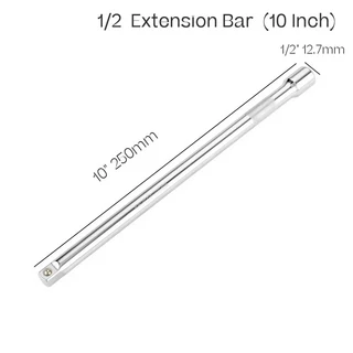 Krachtige-1/4 "3/8" 1/2 "로드 익스텐션 바 자동 수리 내구성 좋은 드라이브 퀵 릴리스 소켓 렌치 전, 07 1-2 10Inch-250MM