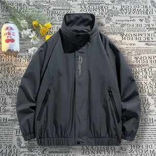 台灣熱賣Top1【台灣出貨戶外機能】立領夾克 防風外套 登山運動服 M-5XL大碼 防水棒球服 高品質 潮流時尚 寬鬆休