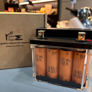 RCE 低碳動能鋰鐵電池 橘標電瓶 6.0A 透明版 - 朝幸機車行, 1個