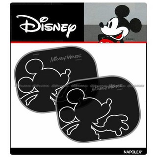 NAPOLEX 迪士尼 米奇側窗遮陽簾 (2入) 可愛卡通遮陽板, 1個