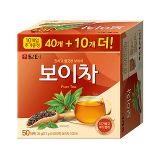 담터 보이차, 0.7g, 50개입, 1개