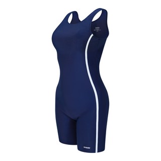 누이브 여성용 아쿠아 트랙 실내 반신 3부 수영복