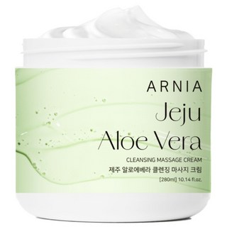 아르니아 제주 알로에베라 클렌징 마사지크림, 1개, 280ml