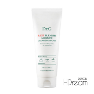 닥터지 레드 블레미쉬 모이스처 클렌징 폼 순한 촉촉한 민감성 폼클렌징 HD 닥터지, 150ml, 1개