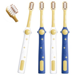 EASICUTI 아기 손가락 칫솔 40개 드라이 와이프 칫솔 혀 클리너 신생아 치아 및 잇몸 물티슈 BAB y 구강 0-36개월용 유아용 세척 171682, Space- 4 Pack