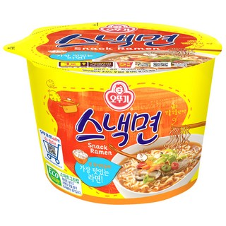 오뚜기 스낵면 컵라면 90g, 20개
