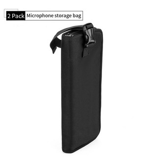 Partybox Encore Essential 휴대용 S1 Pro K Song 여행용 케이스 블랙 용 110 송신기 마이크 보관 가방, [01] Holds two
