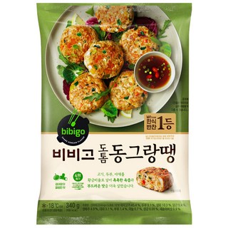 [씨제이] CJ 비비고 도톰 동그랑땡, 340g, 1개