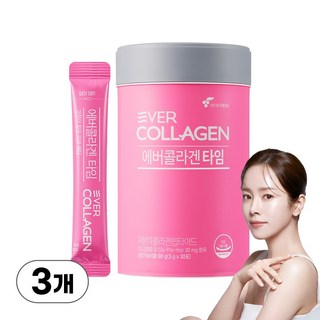 에버콜라겐 타임, 90g, 3개