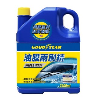 固特異 油膜雨刷精 2500ML 汽車玻璃清潔劑 - 除油膜, 1個, 固特異 - 油膜雨刷精2500ML, 2.5L
