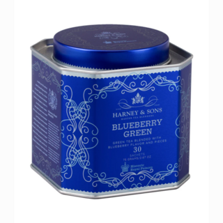 Harney & Sons 블루베리 그린 홍차 티백 30개x3박스, 30개입, 3개