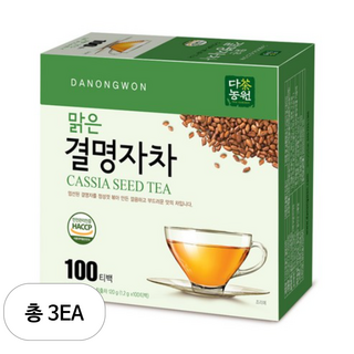 다농원 맑은결명자차, 1.2g, 100개입, 3개