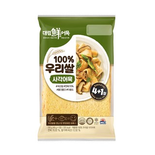 대림 100% 우리쌀 사각어묵 200g, 5개