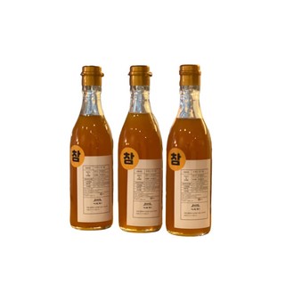 [아리랑곳간] 저온압착 중국 호북산 특참깨 100% 참기름 350ml, 1개