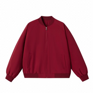 外套男女春秋美式情侶棒球服2401寬松高級感工裝外套情侶青少年夾克飛行員夾克外套8897-