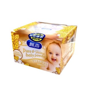 飄香嬰兒漢式爽身粉100g，天然草本配方，細緻呵護寶寶肌膚，保持乾爽舒適，預防尿布疹, 1個, 飄香漢式爽身粉 100g, 100g