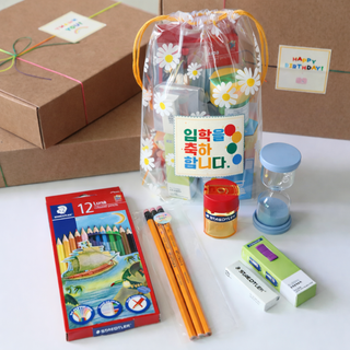 모선 스테들러 6종 문구세트 초등학교 입학 준비물, 감사인사, 1개
