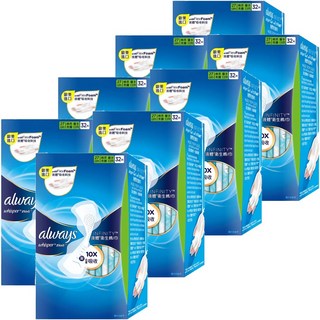 Always 好自在 經典款液體衛生棉 27公分, 8個, 32片, 日用
