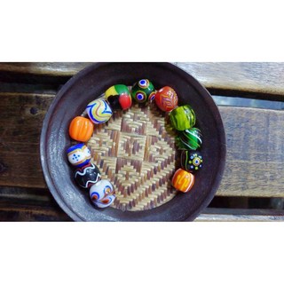 非織不可 原住民琉璃珠手鍊：月牙/織工/勇士/孔雀/土地/日光/蝶蛹/淚痕之珠，手工藝品