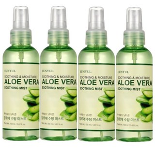 은율 알로에 수딩 미스트 기획 세트(알로에수딩미스트 4개 + 마스크팩 2매(알로에 콜라겐 랜덤), 150ml