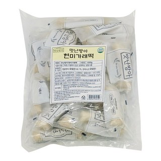 위드쿡 개별포장 쫄깃쫄깃 국내산 현미가래떡, 1개, 1kg