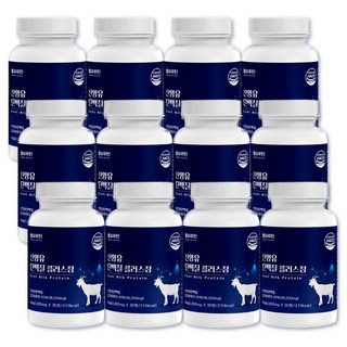 [근육충전기획행사] 헬씨루틴 산양유 단백질 플러스정, 12개, 30정