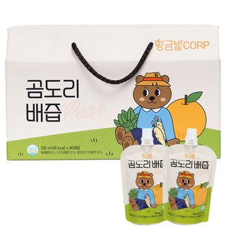 황금밭 곰보배추 도라지 배즙, 100ml, 30개