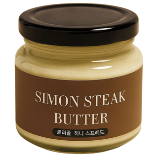 사이먼스테이크 트러플 허니 스프레드 버터 잼, 1개, 130g
