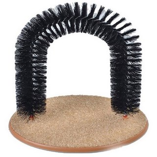 도매짱 (domejjang) 고양이 털제거 스크레쳐 브러쉬 그루밍 빗 캣 장난감, 1개