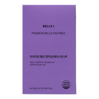 벨르제이 프리미엄 벨르 엔자임 효소 고구마맛, 1박스, 120g