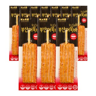 부산어묵 매콤잡채 어묵바, 10개, 70g