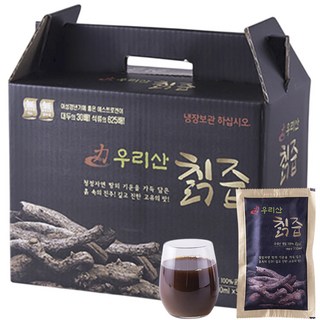 하정식품 국내산 100% 자연산 무첨가 생칡즙, 30개, 110ml