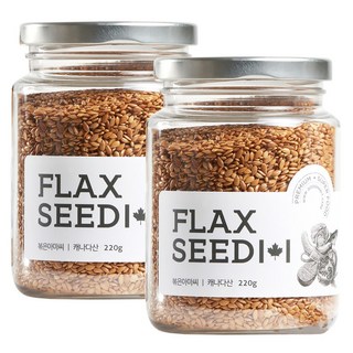 착한습관 볶은아마씨 용기, 220g, 2개