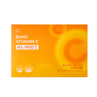 (영국산 비타민C) 바노 비타민C 2000mg x 90포, 2박스, 90회분