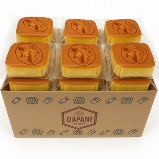 다파니 부드럽고 촉촉한 밀크 케이크 우유 카스테라 16개입, 16개