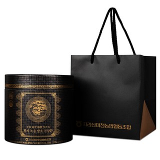 농협 왕가 녹용 발효 침향환 고함량 26% 명절 부모님 추석 선물세트 100환 + 전용쇼핑백, 375g, 1개