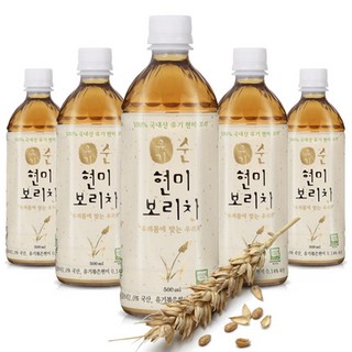 유기농 보리차 500ml, 20개