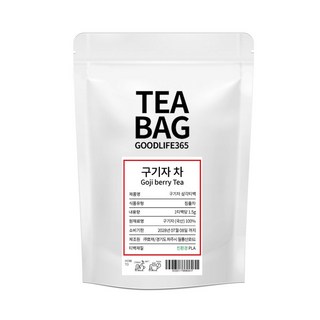 굿라이프365 구기자 삼각티백 100개입, 1.5g, 1개