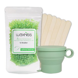 왁스키스 브라질리언 셀프 왁싱 제모 세트, 1개, 100g