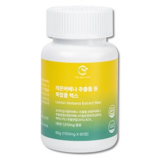 자연속의이야기 레몬버베나 추출물 복합물 복합정 히비스커스 핵심성분 베르바스코시드, 1개, 60정
